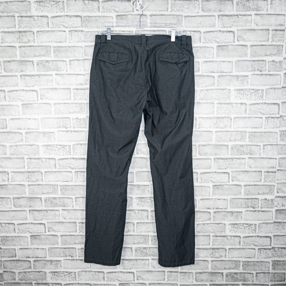 John Varvatos Collection Trouser Pants Gray Cotton Size 48 32x32